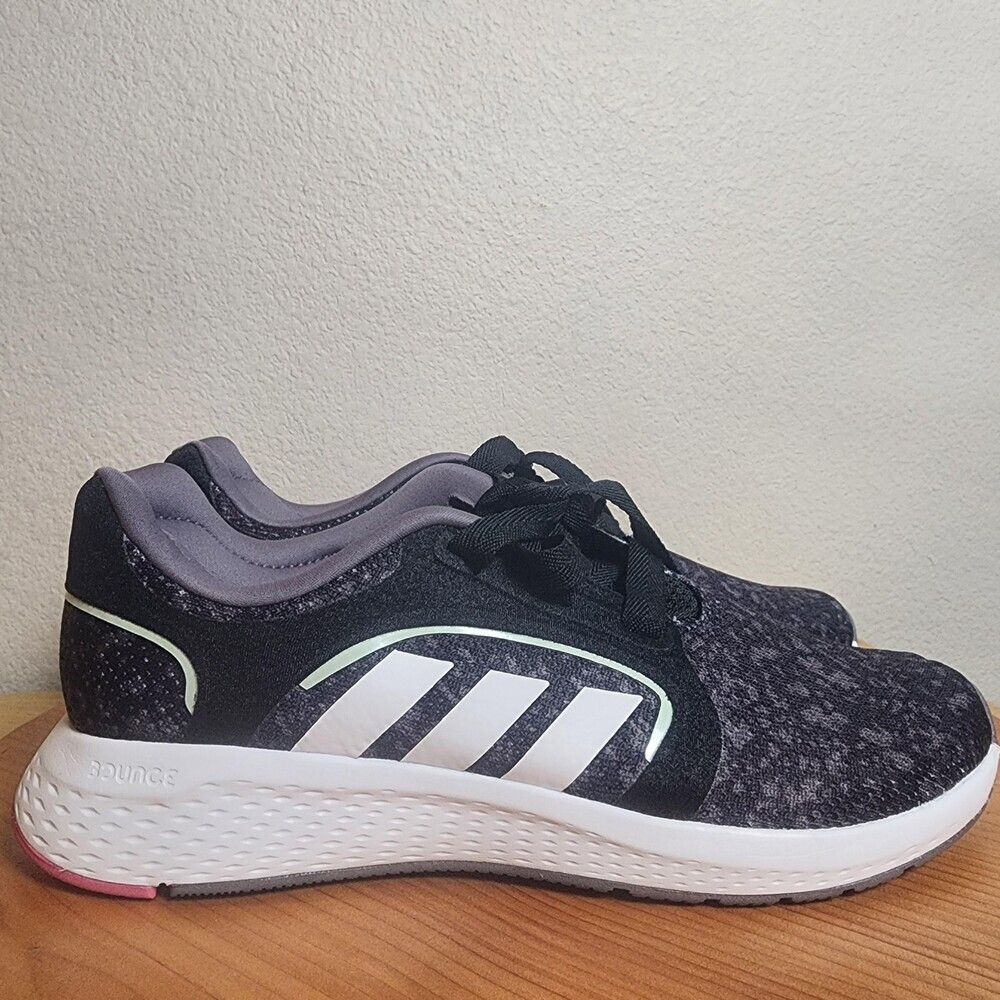 Adidas Edge Lux Shoes Womens Size 8.5 Black Bounce Running Sneakers GZ6744